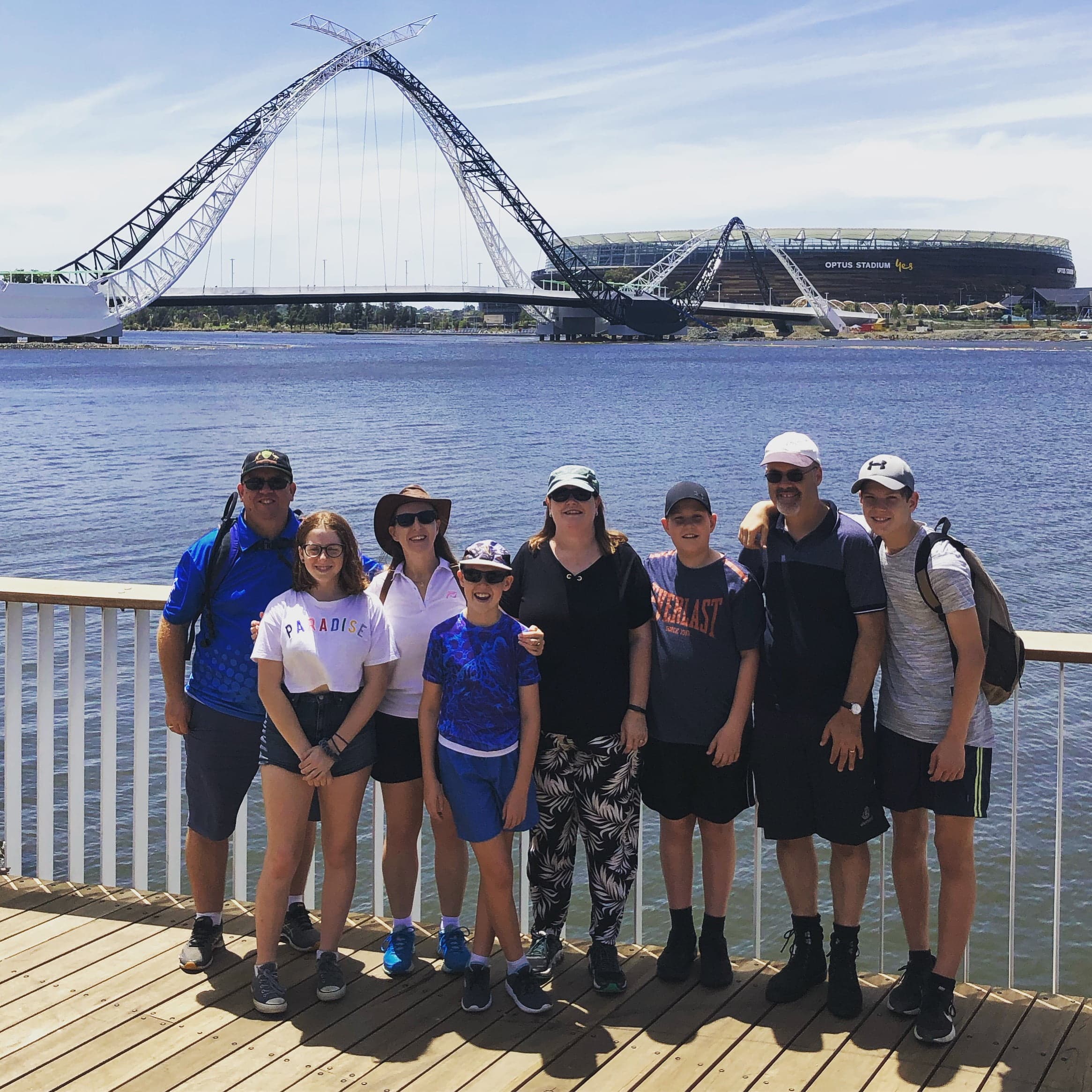 East Perth family walking tour during school holidays