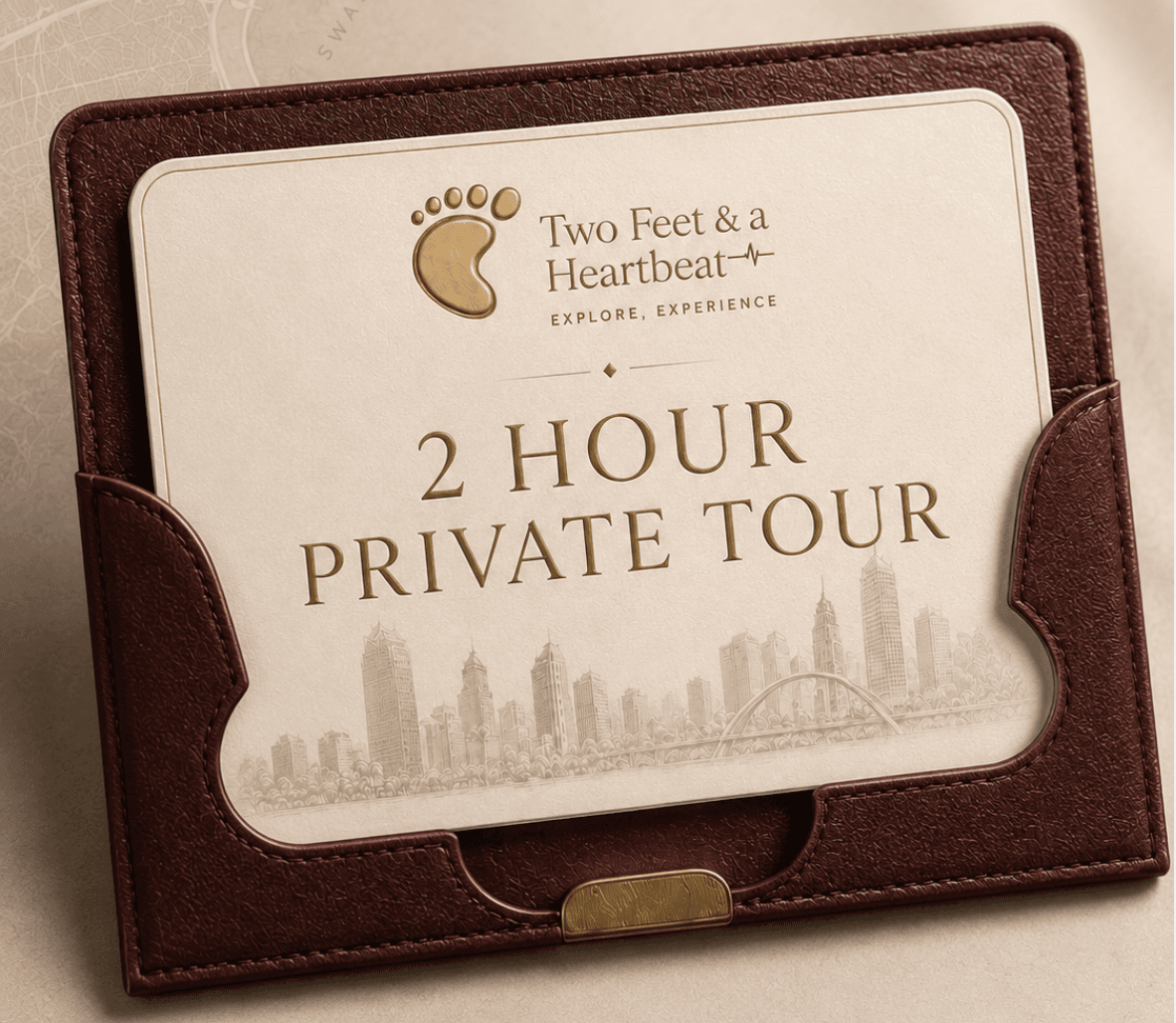 Two Feet & a Heartbeat 2-hour private tour gift card